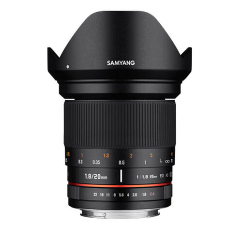 Samyang 20mm F1.8 ED AS UMC