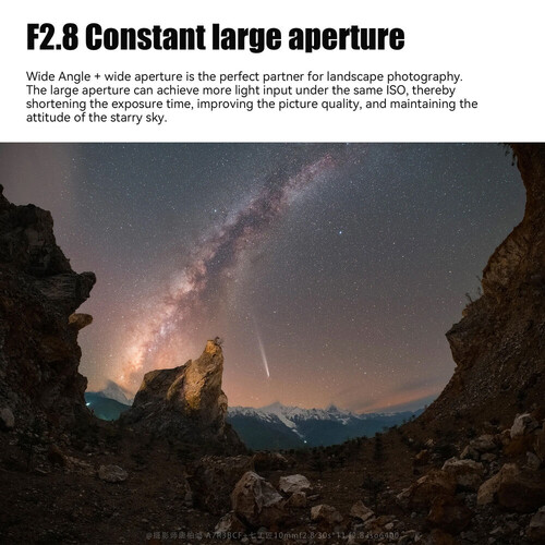 7Artisans 10mm F2.8 Mark II Lens (Sony E)