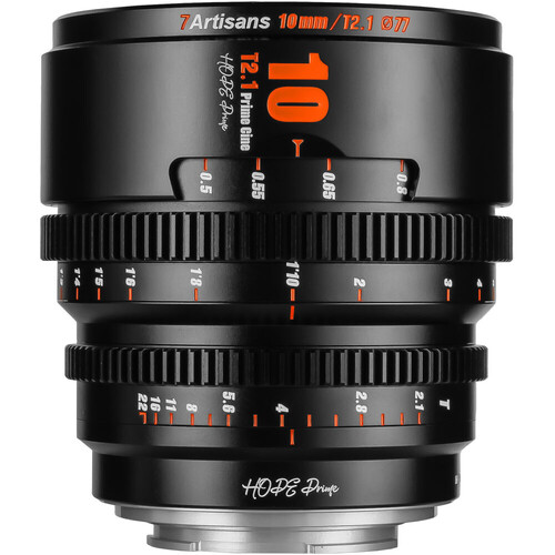 7Artisans 10mm T2.1 Hope S35 Cine Lens (FujiFilm X)