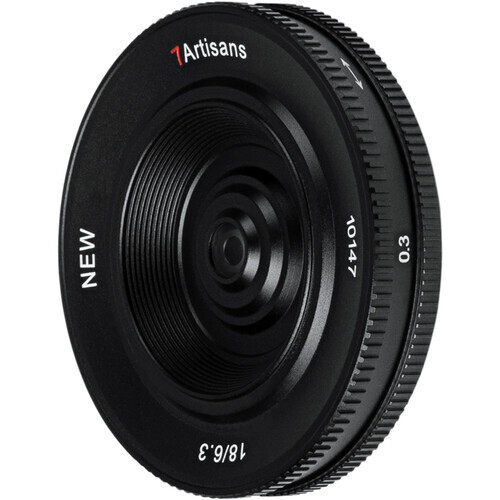 7Artisans 18mm F6.3 Mark II Lens (FujiFilm X)