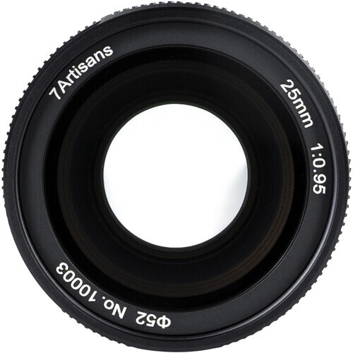 7Artisans 25mm F0.95 Lens (MFT)
