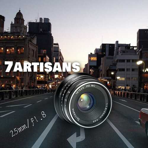 7Artisans 25mm F1.8 Lens (FujiFilm X)