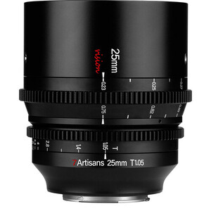7Artisans - 7Artisans 25mm T1.05 Vision Cine Lens (Canon RF-S)