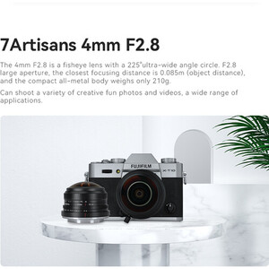 7Artisans 4mm F2.8 Lens (MFT) - Thumbnail
