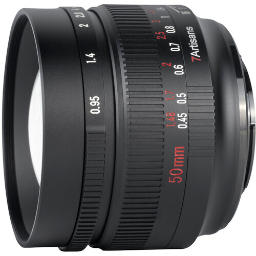 7Artisans 50mm F0.95 Lens (FujiFilm X)