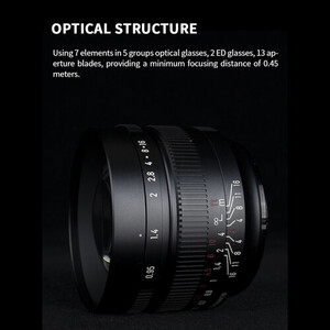 7Artisans 50mm F0.95 Lens (MFT) - Thumbnail