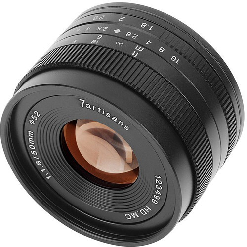 7Artisans 50mm F1.8 Lens (MFT)