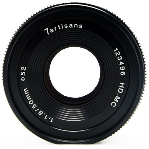 7Artisans 50mm F1.8 Lens (Sony E)