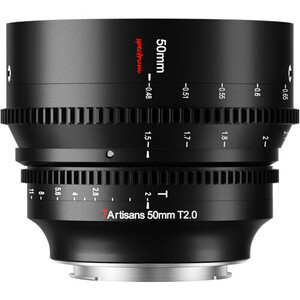 7Artisans - 7Artisans 50mm T2.0 Spectrum Prime Lens (Sony E) (1)