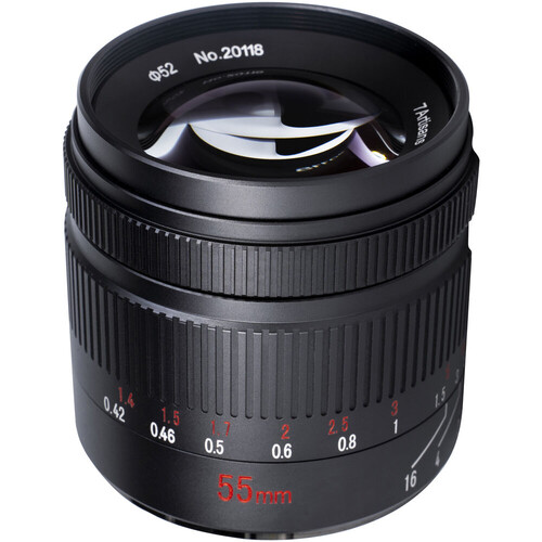 7Artisans 55mm F1.4 Mark II Lens (Sony E)