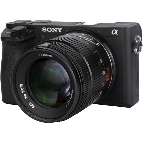 7Artisans 55mm F1.4 Mark II Lens (Sony E)