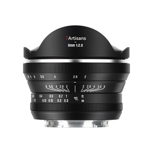 7Artisans 6mm F2.0 APS-C Lens (Canon EOS-R Mount)