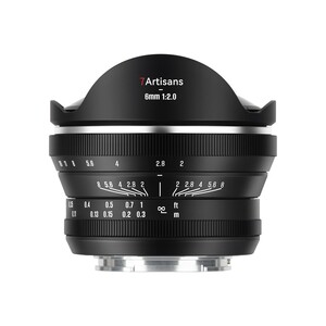 7Artisans - 7Artisans 6mm F2.0 APS-C Lens (Fuji FX Mount)