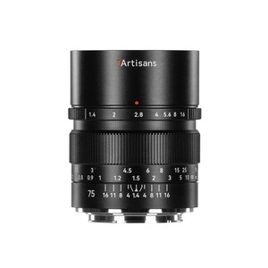 7Artisans - 7Artisans 75mm F1.4 Lens (Canon EOS-R Mount)