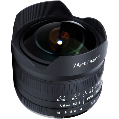 7Artisans 7.5mm F2.8 Mark II Lens (Canon RF)