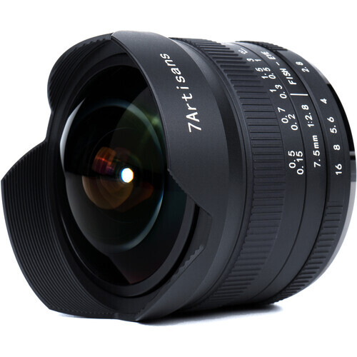 7Artisans 7.5mm F2.8 Mark II Lens (FujiFilm X)