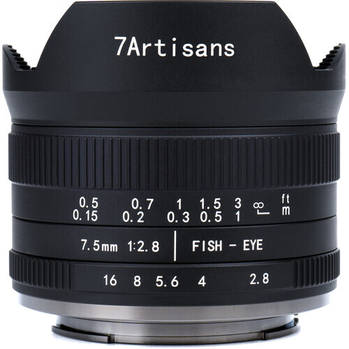 7Artisans 7.5mm F2.8 Mark II Lens (FujiFilm X)