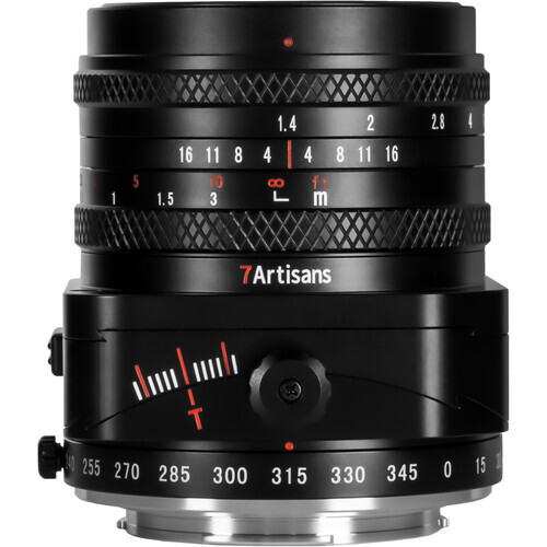 7Artisans Tilt-shift 50mm F1.4 Lens (FujiFilm X)
