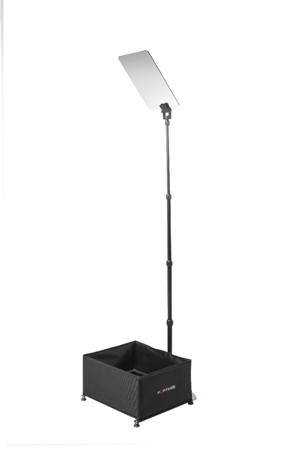 Fortinge PROC19-D-HB Konferans Prompter - monopod, prompter camı ve monitör kutusu