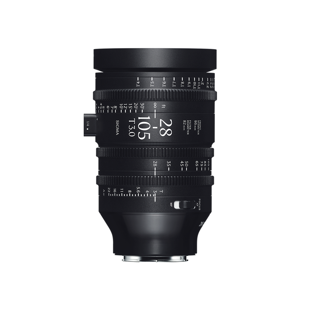 Sigma 28-105mm T3 FF AF Cine Zoom Lens (L Mount, Metric) - L Mount Metric yan görünümü