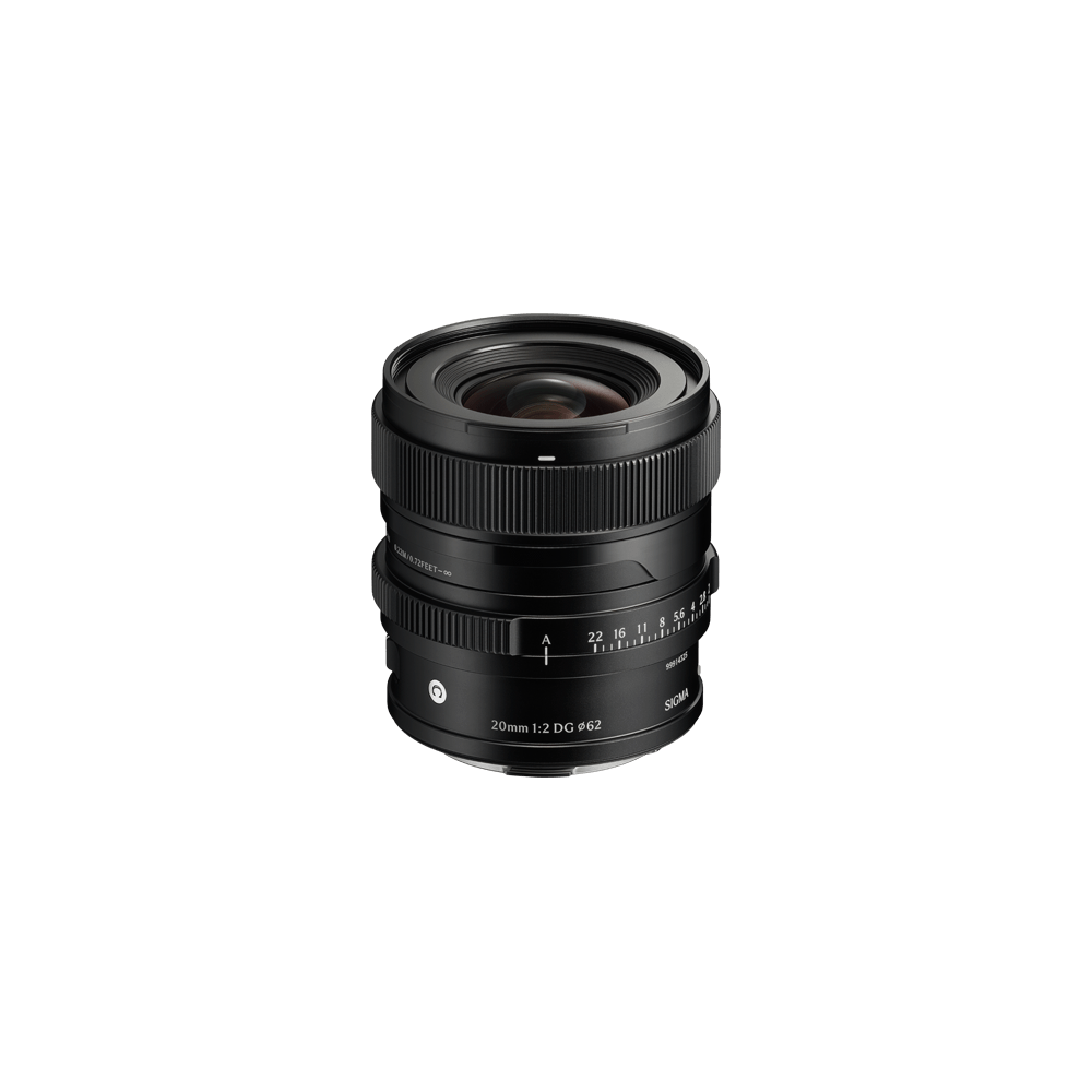 Sigma 20mm F2 DG Contemporary Lens (L Mount, Black) - kontrol ve bağlantı ayrıntısı
