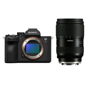 Sony A7 V + Tamron 28-75mm F2.8 Di III VXD G2 Lens Kit - gövde ve Tamron 28-75mm F2.8 G2 lens birlikte
