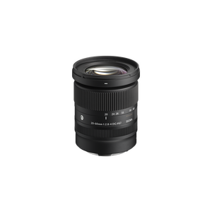 Sigma 20-60mm F2.8-4 DG Contemporary Lens (Sony E) - ön optik ve kontrol yüzeyi görünümü