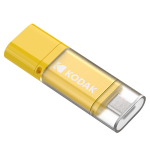 Kodak 128GB 3.2 Gen1 Type-C + USB Bellek (K200Y) - ürün görünümü