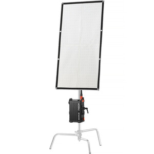 Godox KNOWLED F400R K1 Esnek RGB LED Işık 2×4, Softbox ve Grid Dahil ürünün genel görünümü