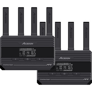 Accsoon - Accsoon CineView Quad TX/RX Kablosuz Görüntü Aktarım Sistemi