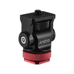 Andoer - Andoer 180 Derece Döner Mini Top Kafa D6447R