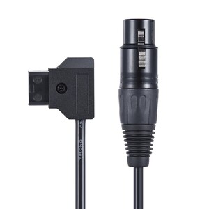 Andoer - Andoer D-Tap Erkek - XLR 4-Pin Dişi Adaptör Güç Kaynağı Kablosu D4261