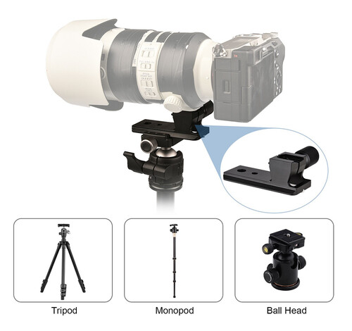 Andoer Lens Tabanı Ayak Montaj Adaptörü D10504