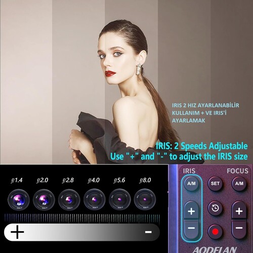AODELAN ZC-3 Kablosuz Uzaktan Kumanda Sony ve Canon Kameralar için