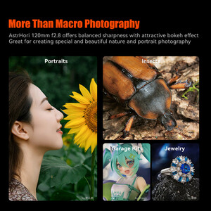 AstrHori 120mm f/2.8 2X Macro Lens (Canon RF) - Thumbnail