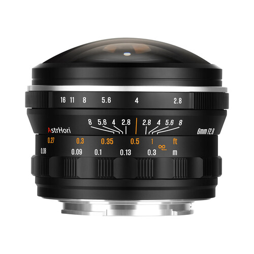 Astrhori 6mm f/2.8 Full-Frame Balık Gözü Lens (Canon RF)