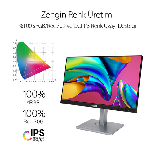 ASUS PROART PA247CV 23,6 IPS 1920x1080 5MS 75HZ DP HDMI USB Type-C