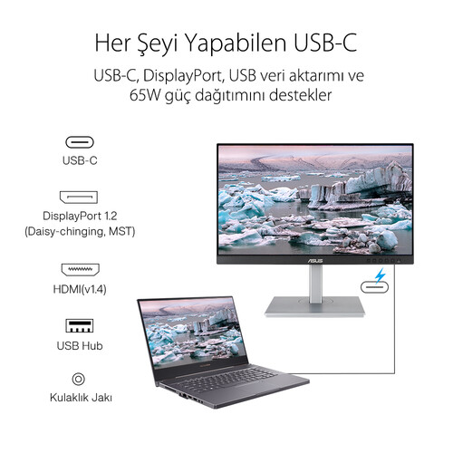 ASUS PROART PA247CV 23,6 IPS 1920x1080 5MS 75HZ DP HDMI USB Type-C