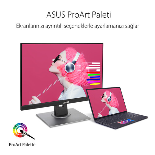 ASUS PROART PA248QV 24,1 IPS 1920x1200 5MS DP HDMI VGA USB VESA 100% sRGB, 100% Rec.709 Monitör