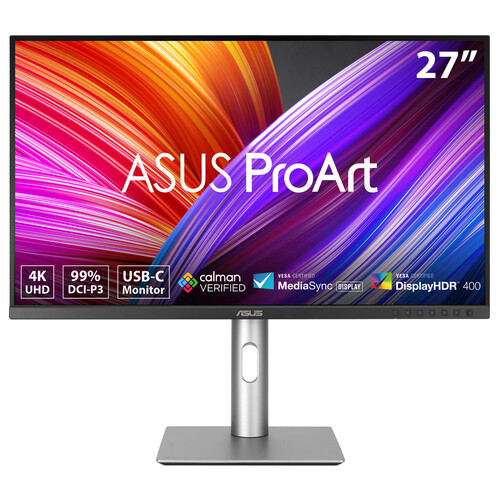 ASUS PROART PA279CRV 27 4K IPS HDR 3840 x 2160 5MS DP HDMI USB-C VESA 99% DCI-P3, 99% Adobe RGB, PIVOT PD 96W Monitör