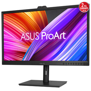 ASUS PROART PA32DC 32 OLED 4K 3840x2160 0.1MS DP HDMI USB-C USB VESA 99% DCI-P3, OTOMATİK KALİBRASYON, HDR-10, HLG Monitör - Thumbnail