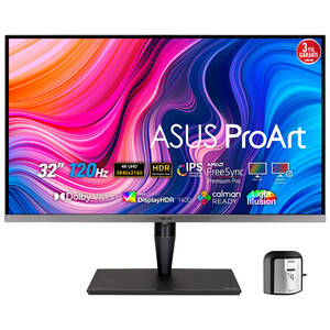 Asus - ASUS PROART PA32UCG-K 32 4K MINI LED IPS FREESYNC HDR 3840x2160 5MS 120HZ DP HDMI USB-C Thunderbolt 3 VESA HLG, DOBLY VISION, DONANIM KALIBRASYONU, UHD PREMIUM Monitör (1)