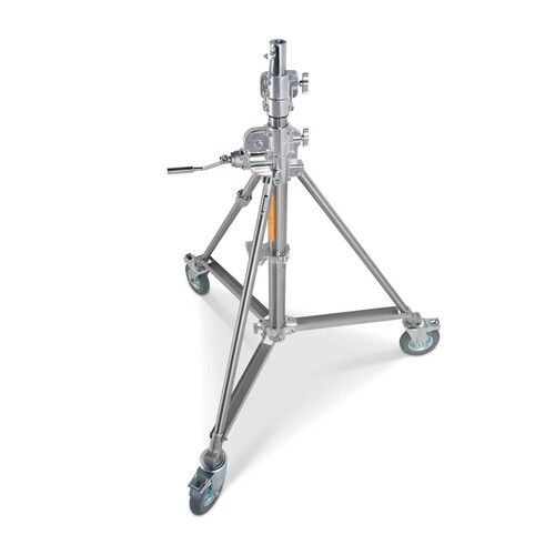 Avenger Super Wind Up Stand Stainless Stl 2.9m/9.5'Low Base B6029X