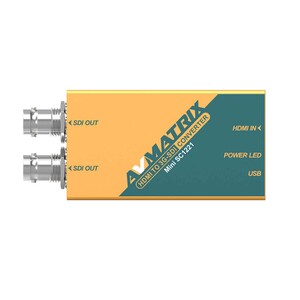 AVMatrix - AVMatrix Mini SC1221 HDMI to 3G-SDI Mini Converter