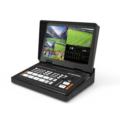 AVMatrix PVS0403U 10.1 inç 4 Kanal SDI&HDMI Mobil Yayıncı