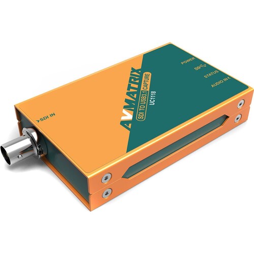 AVMATRIX UC1118 SDI to USB 3.1 Type-C Capture Kart