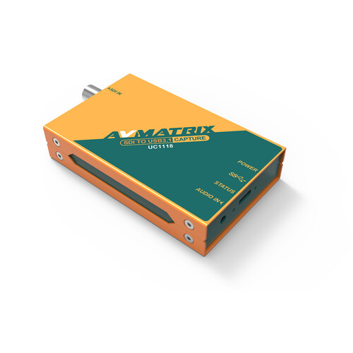 AVMATRIX UC1118 SDI to USB 3.1 Type-C Capture Kart