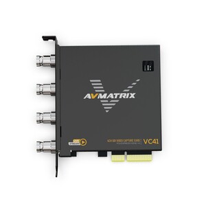 AVMatrix - Avmatrix VC41 4-Kanal 3G-SDI PCIE Capture Kart