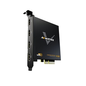 AVMatrix - Avmatrix VC42 4-Kanal HDMI PCIE Capture Kart