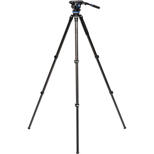 Benro - Benro C-373FBS8PRO Carbon Fiber Hidrolik Profesyonel Video Tripod Kit (1)